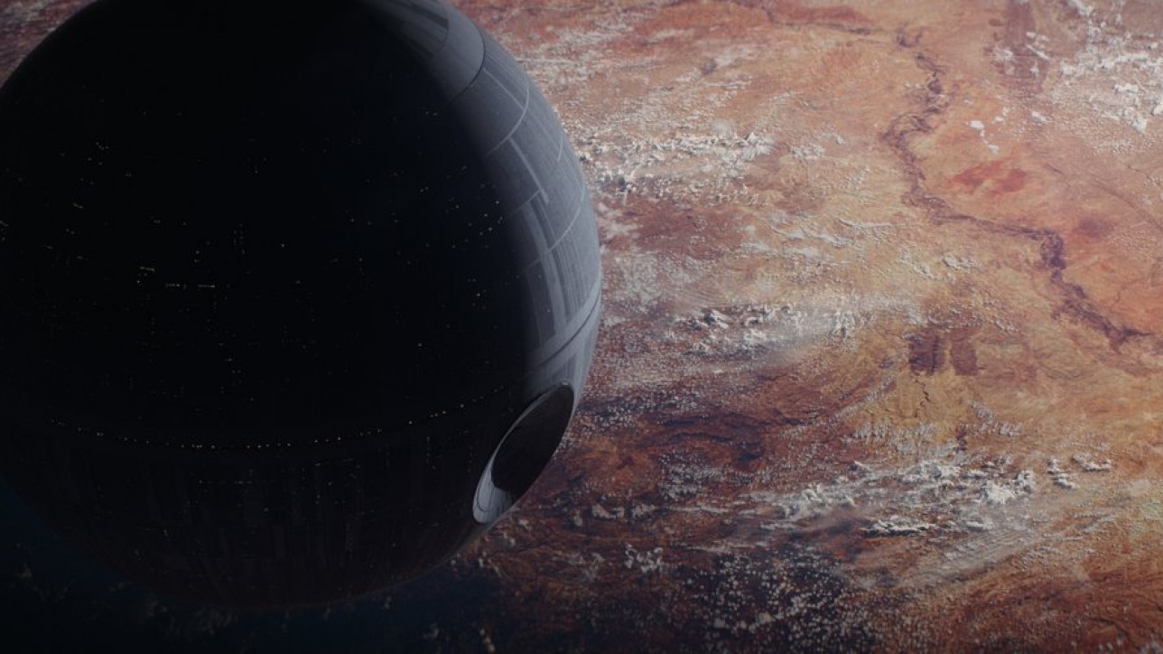 Rogue One: A Star Wars Story..The Death Star..Ph: Film Frame ILM/Lucasfilm..©2016 Lucasfilm Ltd. All Rights Reserved.