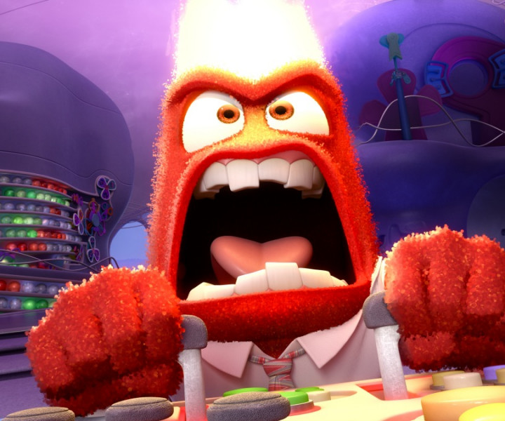 INSIDE OUT – Pictured: Anger. ©2015 Disney•Pixar. All Rights Reserved.