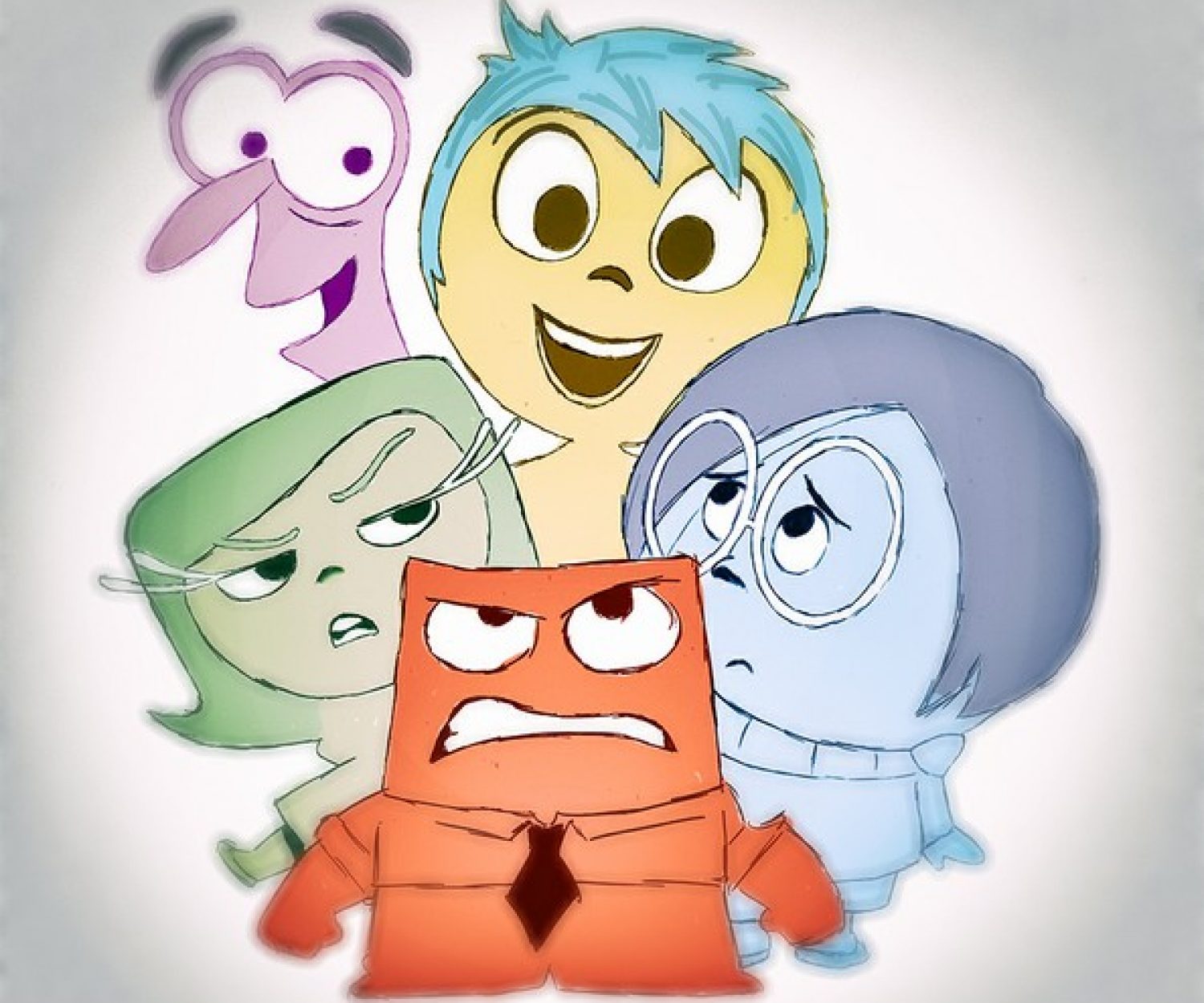 Dazu habe ich eine eigene Skizze (inspirert von einen  Original den ich bei Pixar am 18 jun selbst gesehen habe) mit Wacom gezeichnet :)