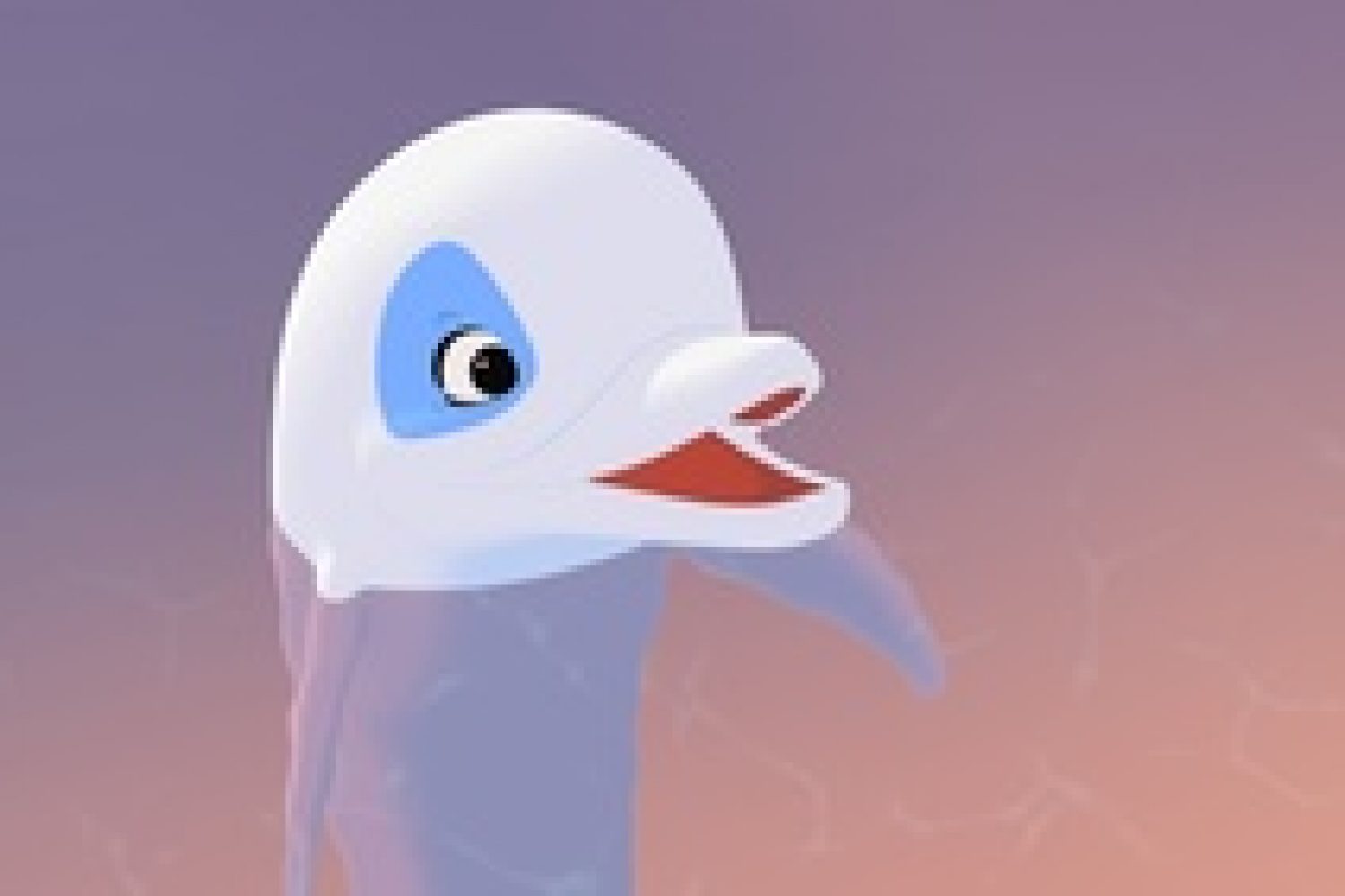 Zoom, der weiße Delfin.