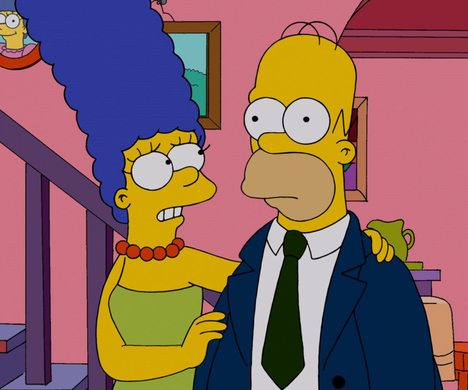 THE SIMPSONS: Homer returns a changed man from a nuclear power plant operating convention in the all-new "Homerland" 25th season premiere episode of THE SIMPSONS airing Sunday, Sept. 29 (8:00-8:30 PM ET/PT) on FOX. THE SIMPSONS ™ and © 2013 TCFFC ALL RIGHTS RESERVED.