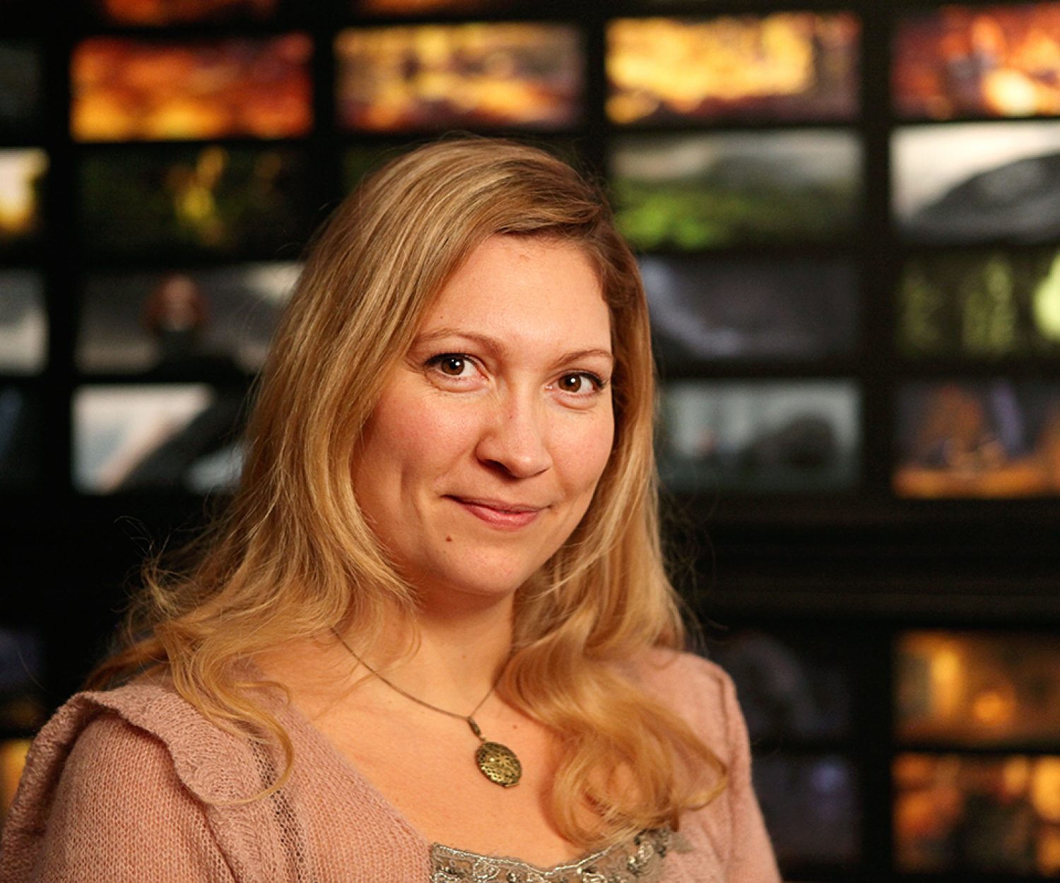 Tanja Krampfert has her photo taken on January 10, 2012 at Pixar Animation Studios in Emeryville, Calif. (Photo by Deborah Coleman / Pixar)