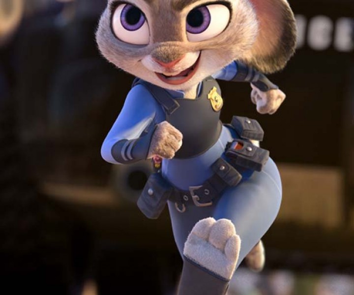 ZOOTOPIA ??OFFICER HOPPS -- Judy Hopps (voice of Ginnifer Goodwin) believes anyone can be anything. Being the first bunny on a police force of big, tough animals isn't easy, but Hopps is determined to prove herself. Featuring score by Oscar?-winning composer Michael Giacchino, and an all-new original song, "Try Everything," performed by Grammy? winner Shakira, Walt Disney Animation Studios' "Zootopia" opens in U.S. theaters on March 4, 2016. ?2015 Disney. All Rights Reserved.