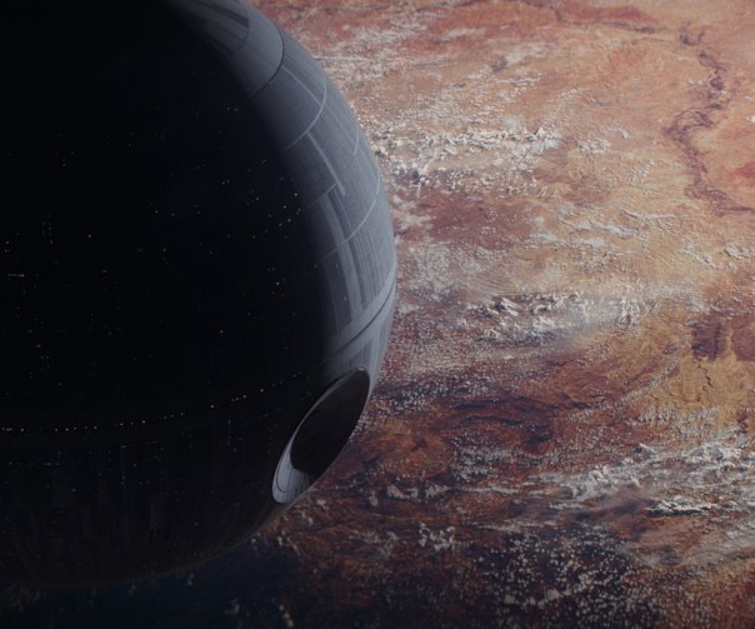 Rogue One: A Star Wars Story..The Death Star..Ph: Film Frame ILM/Lucasfilm..©2016 Lucasfilm Ltd. All Rights Reserved.