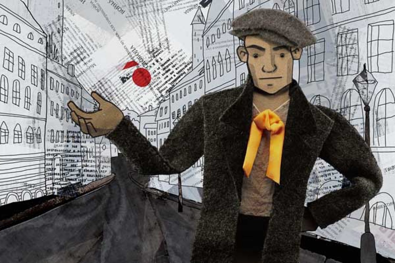 Filmstill - Wladimir Majakowski / Vladimir Mayakovsky in St. Petersburg, Russia