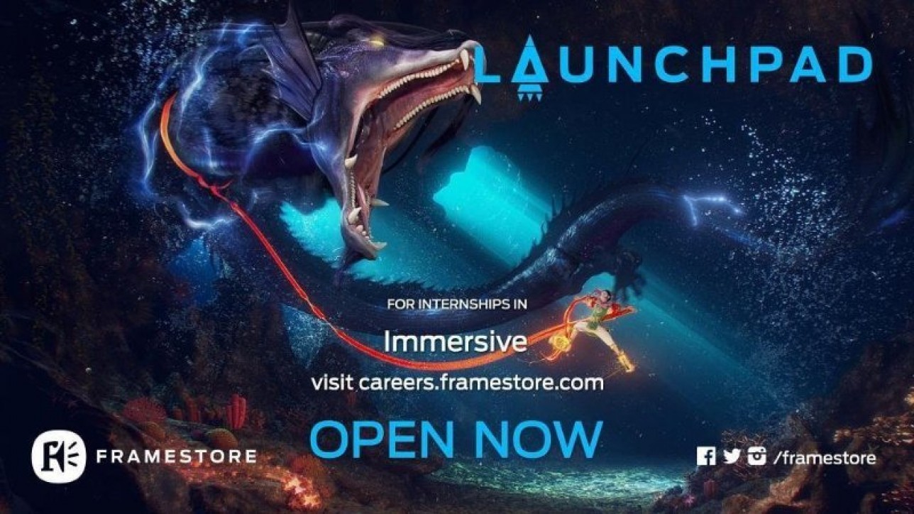 London, Framestore Advertising Summer Internship 2019 INDAC