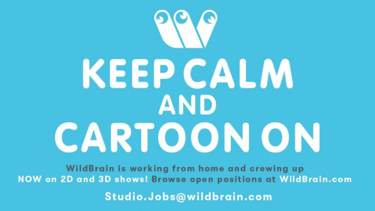 WildBrain is still hiring as we work from home… INDAC