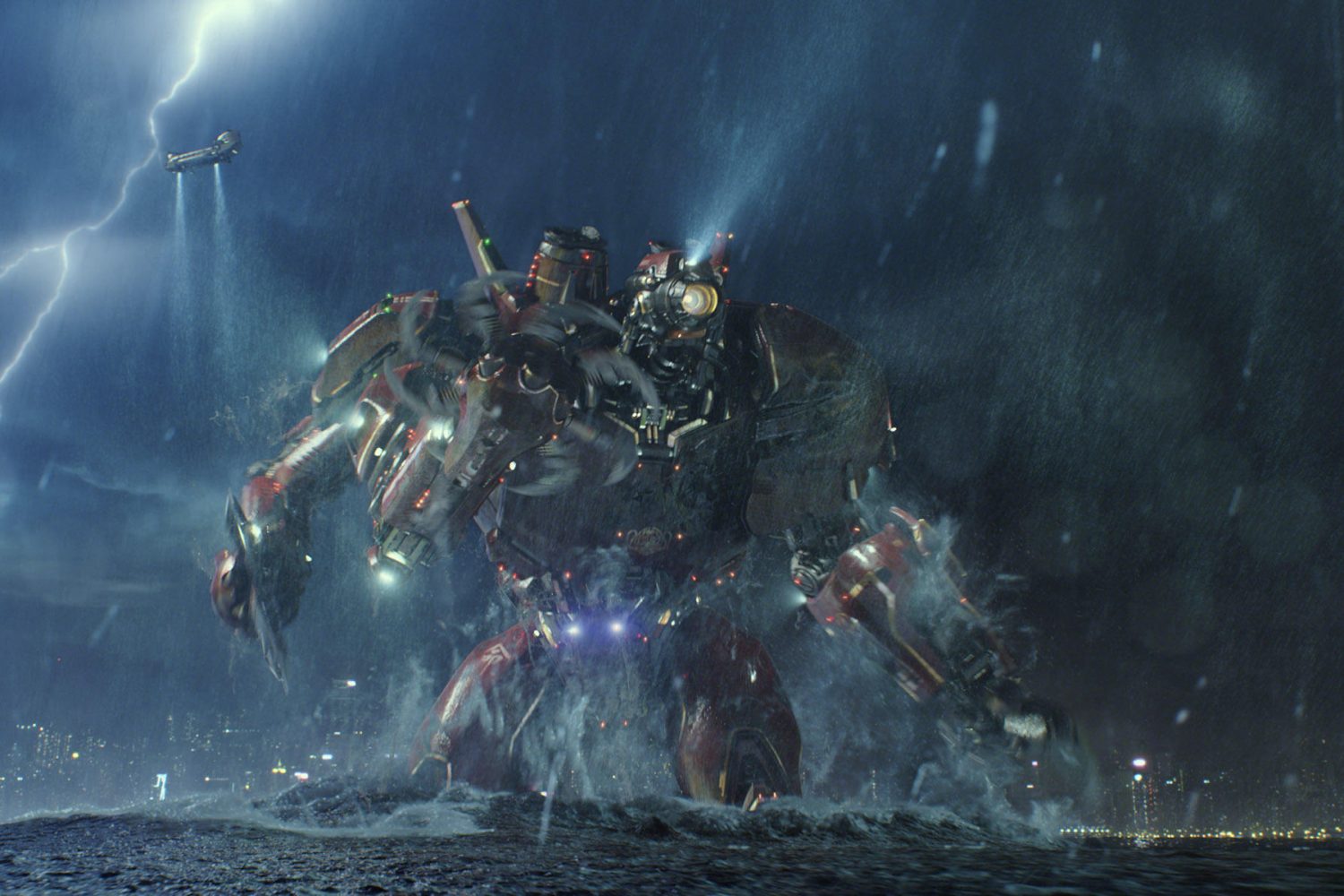 The Jaegers of del Toro's <em>Pacific Rim</em> are inspired by the <em>mecha</em> tradition in Japanese cinema.