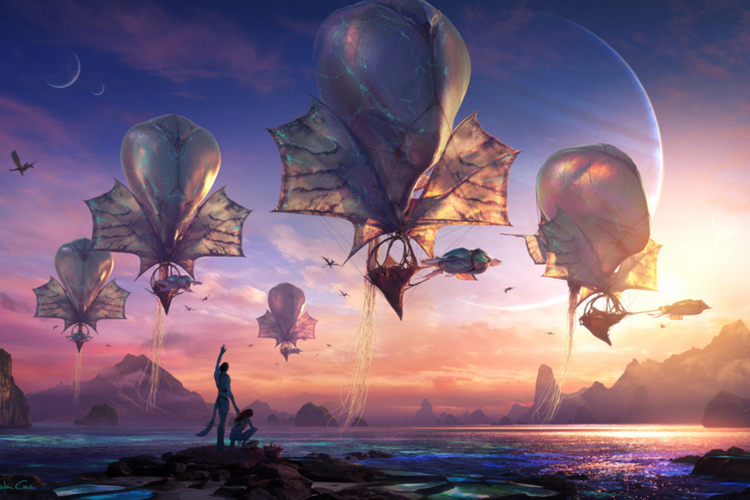 AVATAR: FIRE AND ASH - Concept art by Dylan Cole. ©2024 20th Century Studios. All Rights Reserved.